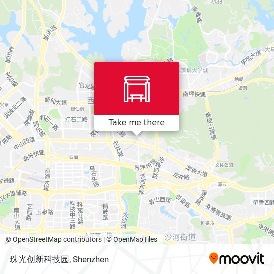珠光创新科技园 map