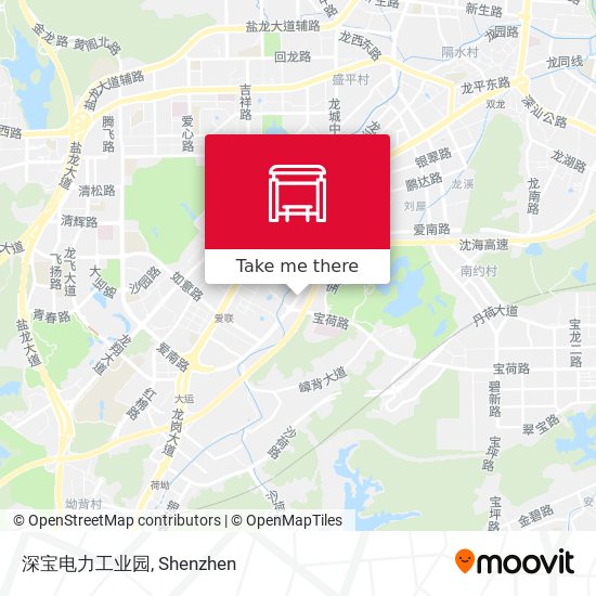 深宝电力工业园 map