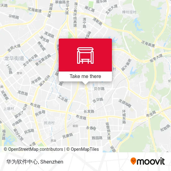 华为软件中心 map