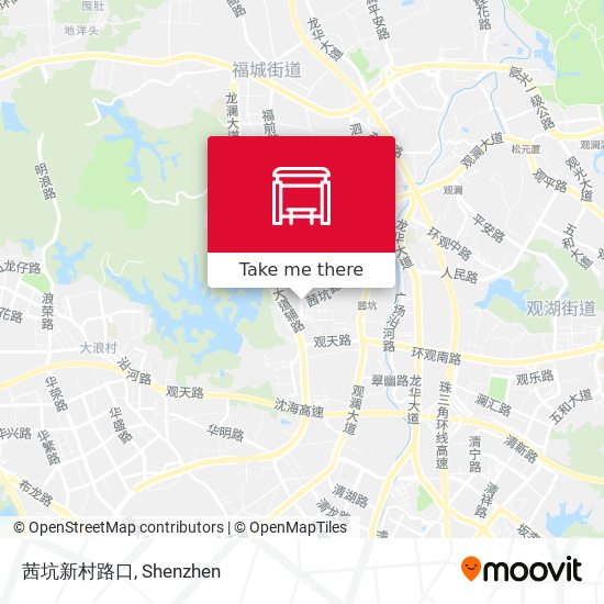 茜坑新村路口 map