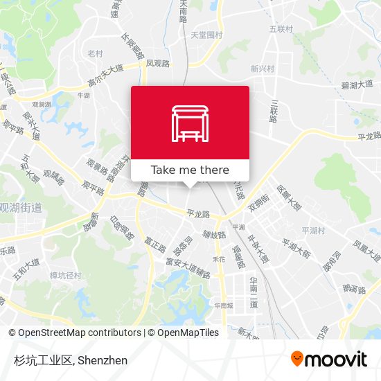 杉坑工业区 map