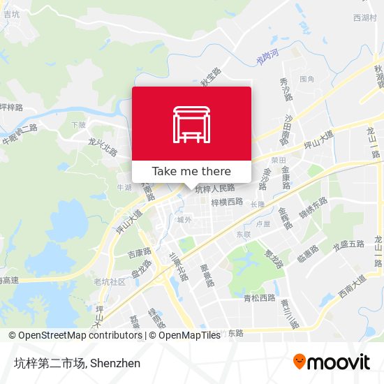 坑梓第二市场 map