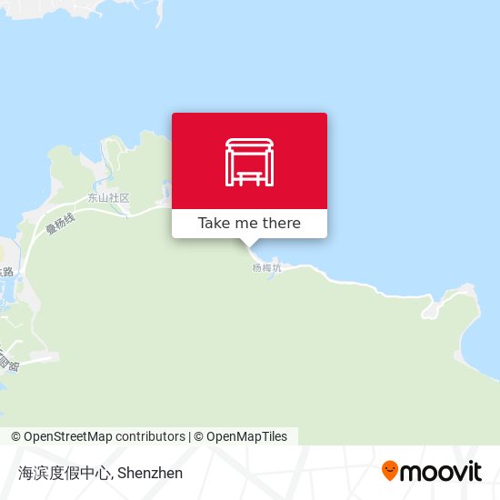 海滨度假中心 map