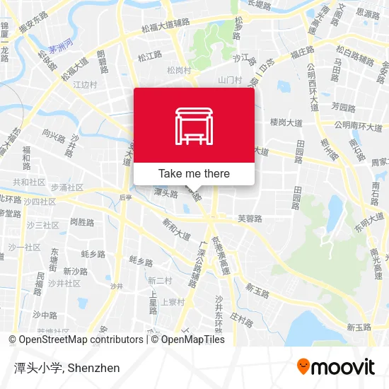 潭头小学 map