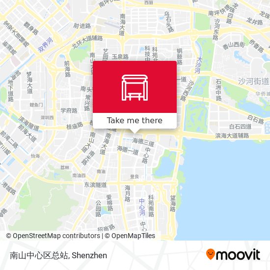 南山中心区总站 map