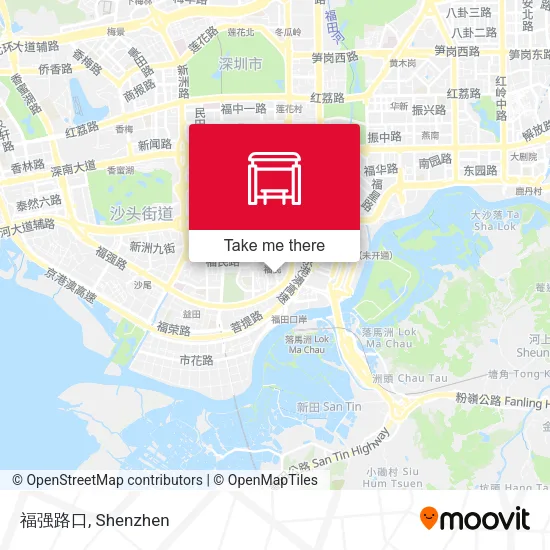 福强路口 map
