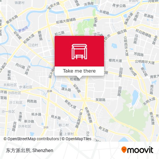 东方派出所 map
