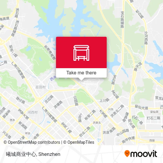 曦城商业中心 map