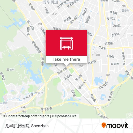 龙华肛肠医院 map