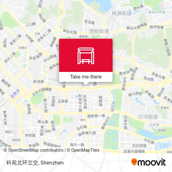 科苑北环立交 map