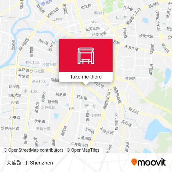 大庙路口 map