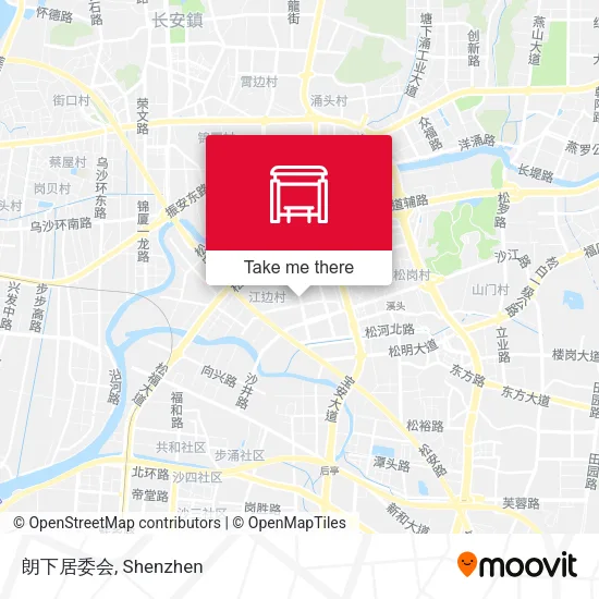 朗下居委会 map
