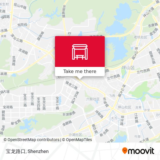 宝龙路口 map
