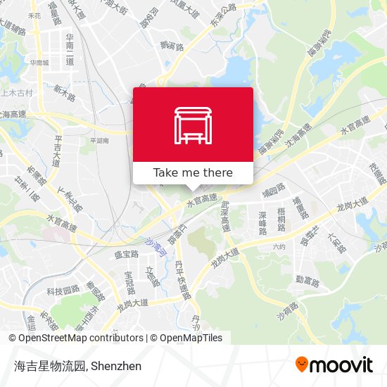 海吉星物流园 map