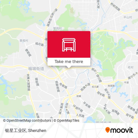 银星工业区 map