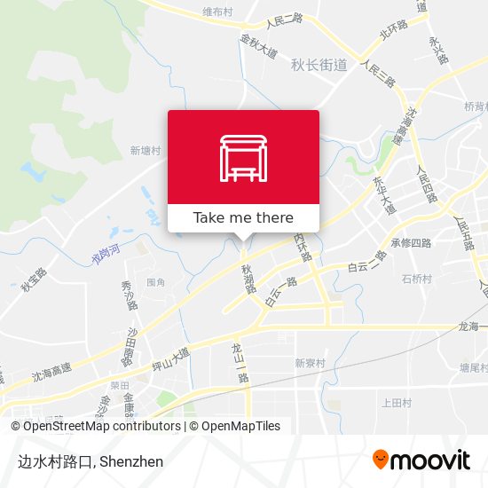 边水村路口 map