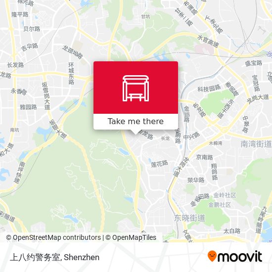 上八约警务室 map