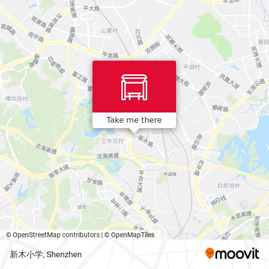 新木小学 map