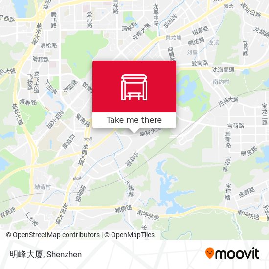 明峰大厦 map