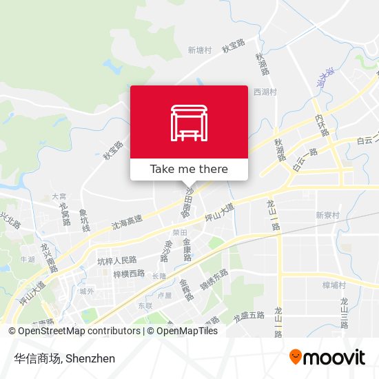华信商场 map