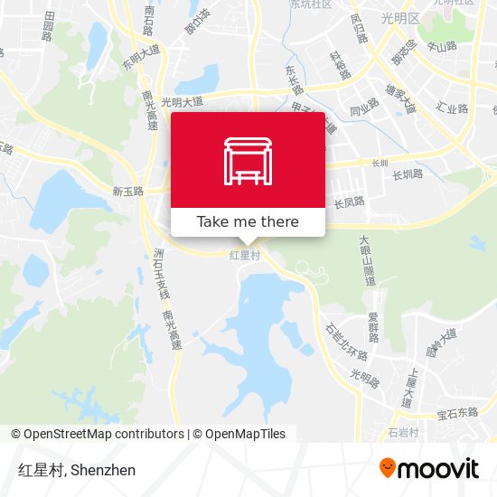 红星村 map