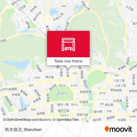 凯丰路北 map