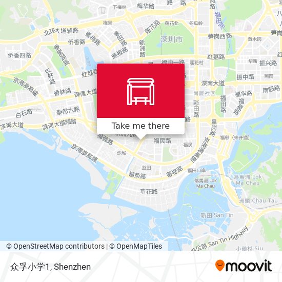 众孚小学1 map