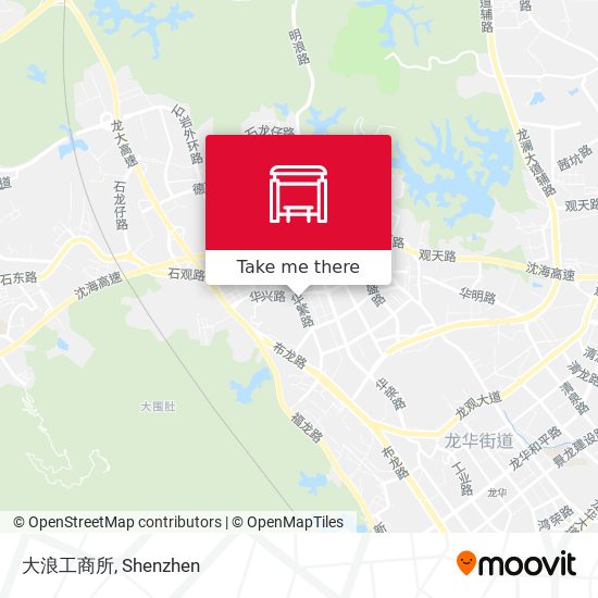 大浪工商所 map