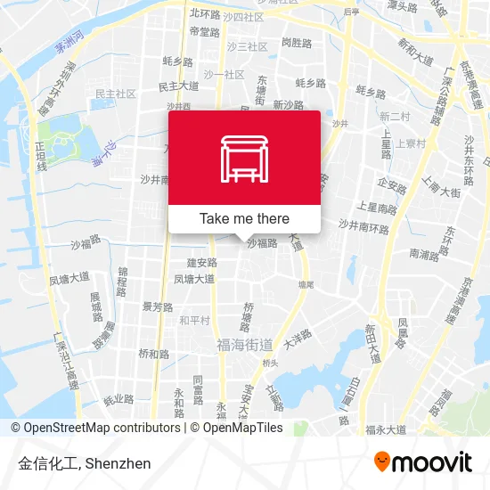 金信化工 map