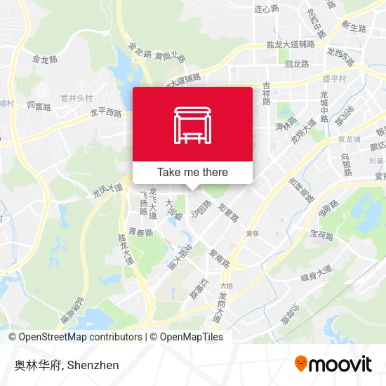 奥林华府 map