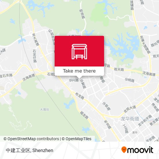 中建工业区 map