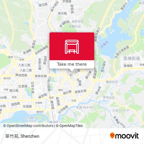 翠竹苑 map