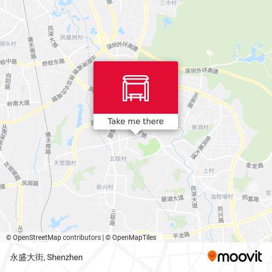 永盛大街 map