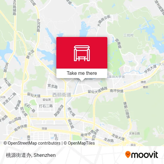 桃源街道办 map