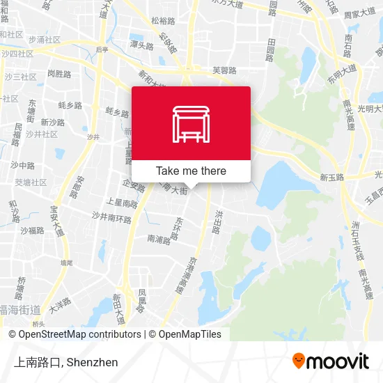 上南路口 map