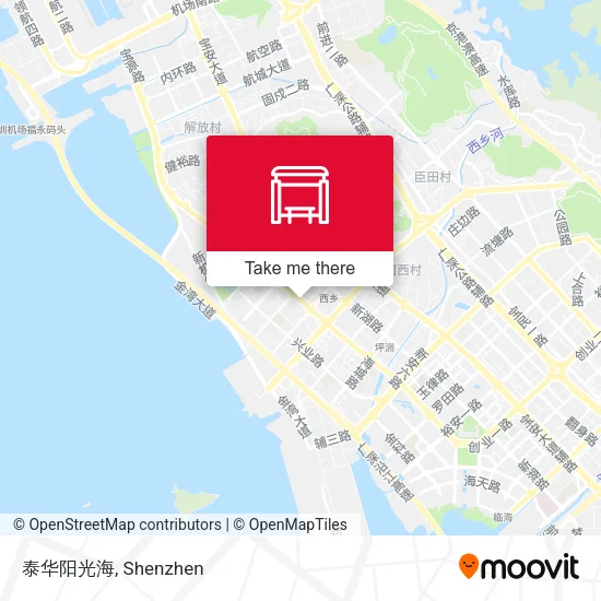 泰华阳光海 map