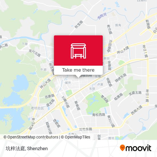 坑梓法庭 map