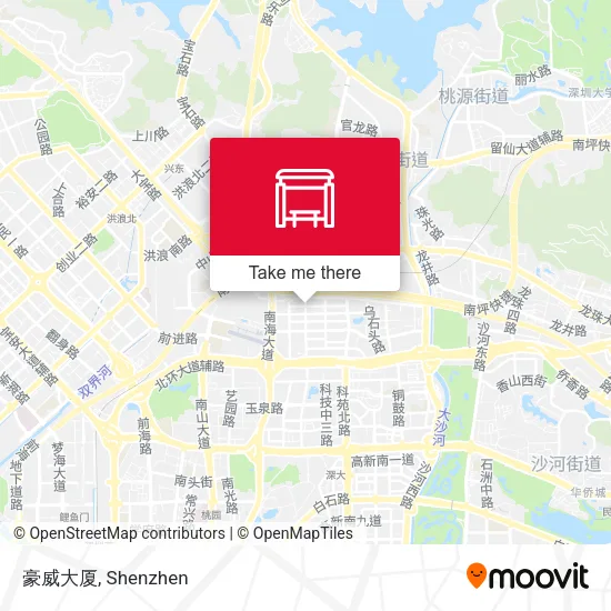 豪威大厦 map