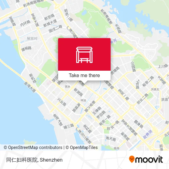 同仁妇科医院 map