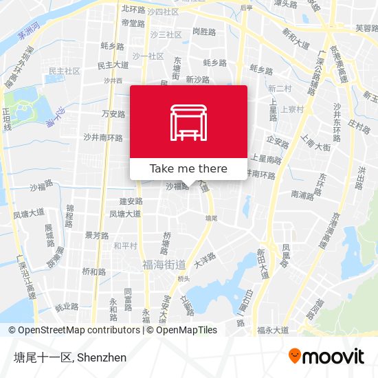 塘尾十一区 map