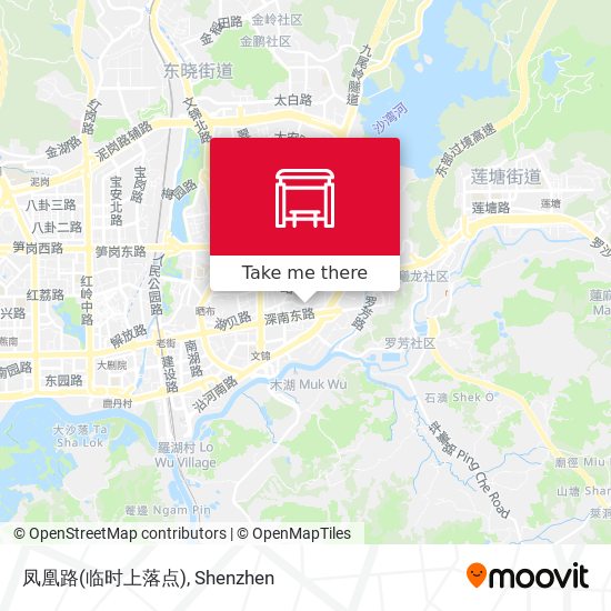 凤凰路(临时上落点) map