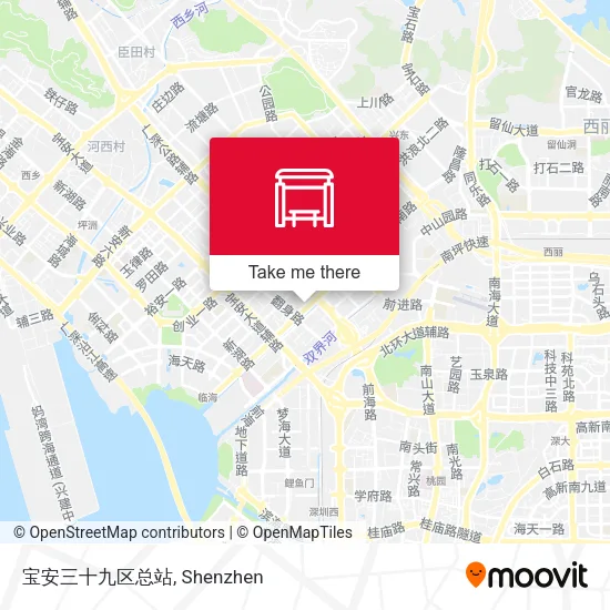 宝安三十九区总站 map