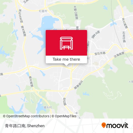 青年路口南 map