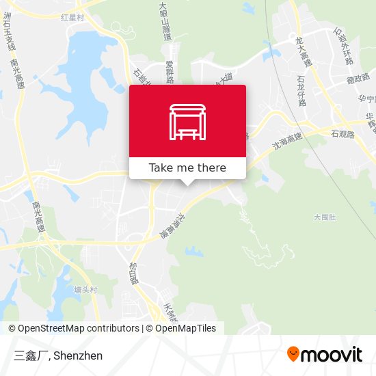 三鑫厂 map
