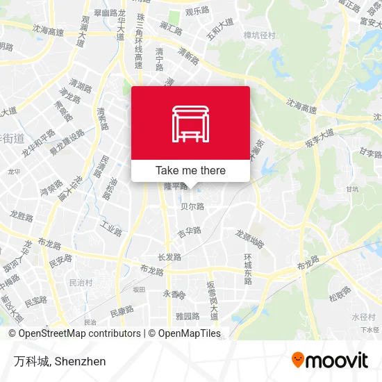 万科城 map