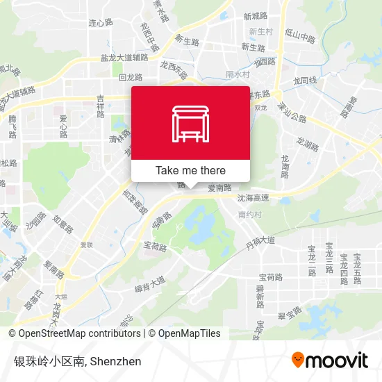 银珠岭小区南 map