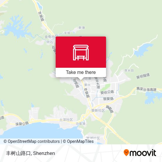 丰树山路口 map