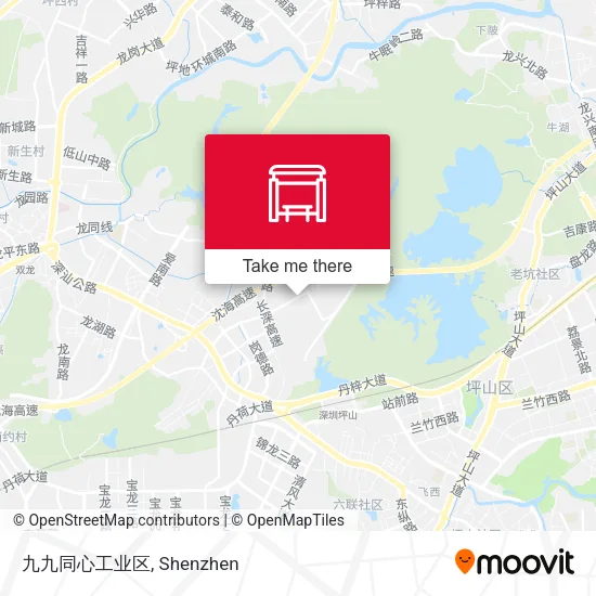 九九同心工业区 map