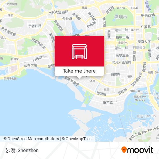 沙嘴 map