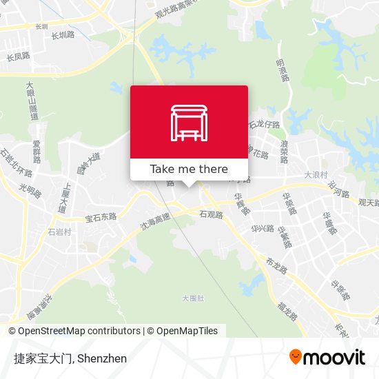 捷家宝大门 map
